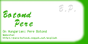 botond pere business card